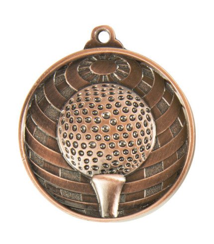 Global Golf Medal - 50mm G/S/B
