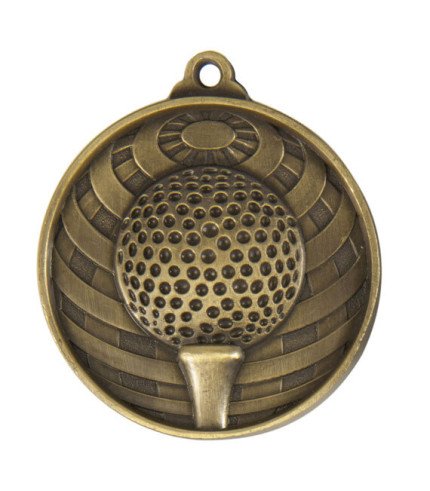 Global Golf Medal - 50mm G/S/B