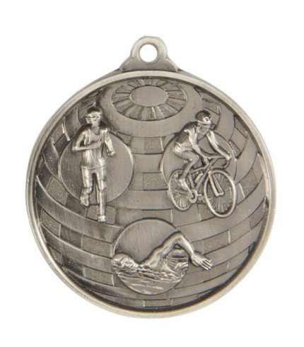 Global Triathlon Medal - 50mm G/S/B