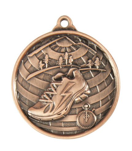 Global Cross Country Medal - 50mm G/S/B