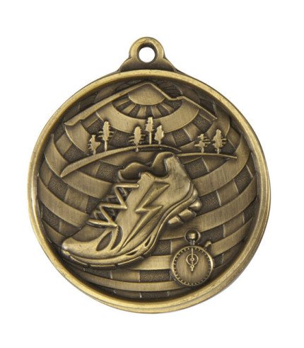 Global Cross Country Medal - 50mm G/S/B