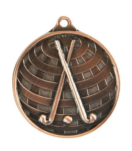 Global Hockey Medal - 50mm G/S/B