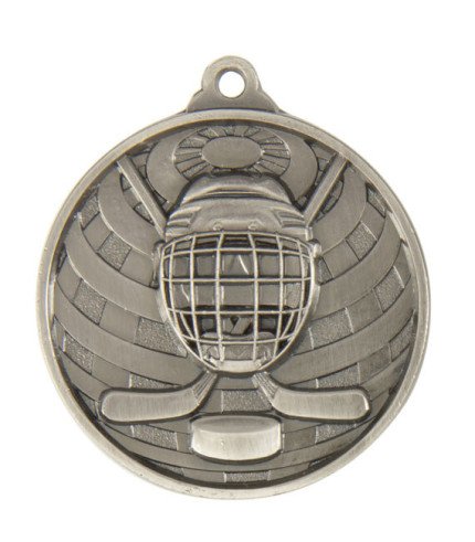 Global Ice Hockey Medal - 50mm G/S/B