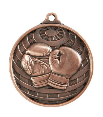 Global Boxing Medal -Medal - 50mm G/S/B