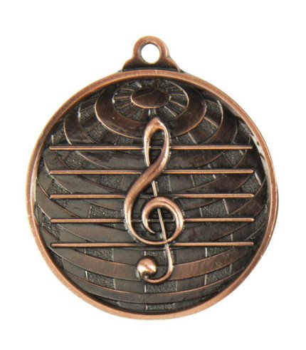 Global Music Medal - 50mm G/S/B