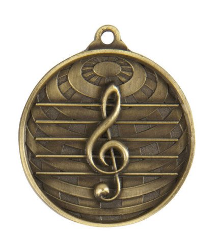 Global Music Medal - 50mm G/S/B