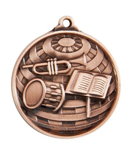 Global Band Medal - 50mm G/S/B