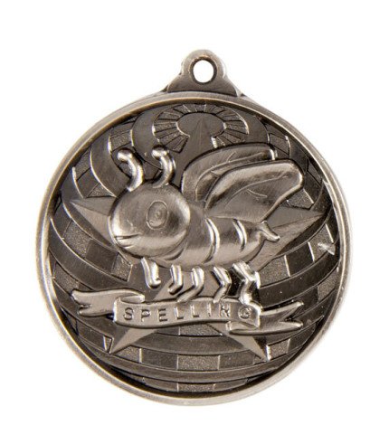 Global Spelling Medal - 50mm G/S/B