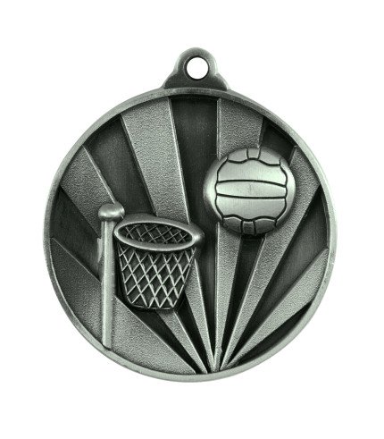 Sunrise Netball Medal - 50mm G/S/B