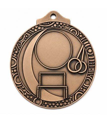 AAA Tarragindi Gymnastics Medal - 52mm G/S/B