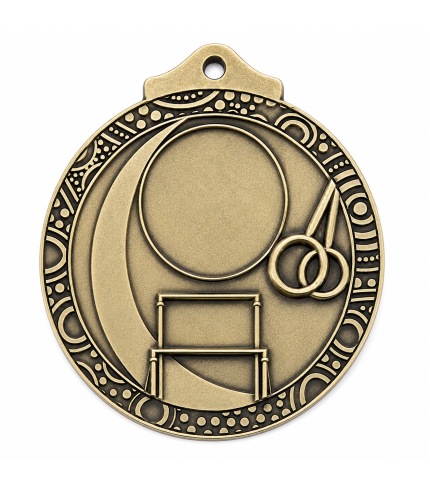 AAA Tarragindi Gymnastics Medal - 52mm G/S/B