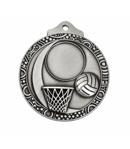 AAA Tarragindi Netball Medal - 52mm G/S