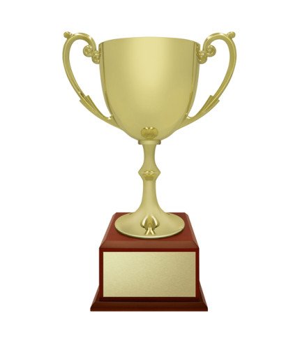 AAA Recognition Cup - Gold - Timber Based - 5 Sizes