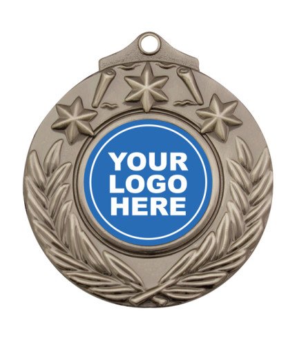Stars & Wreath Medal - Generic 50mm G/S/B