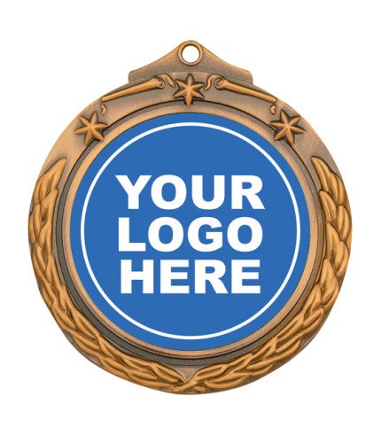 Stars & Wreath Medal - Generic 70mm G/S/B