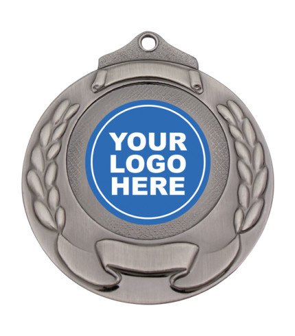 Banner Wreath Generic Medal - 50mm