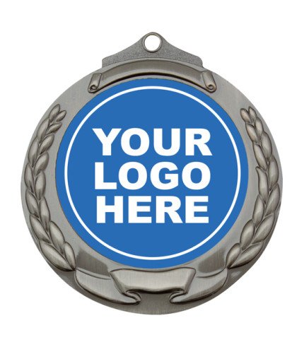 Banner Wreath Generic Medal - 70mm
