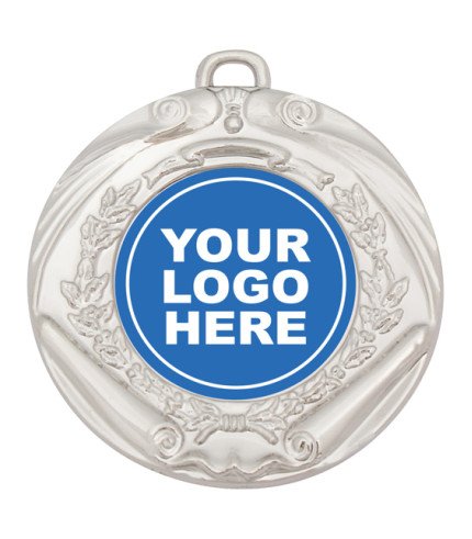 Scroll Shiny Insert Medal - Generic 50mm G/S/B