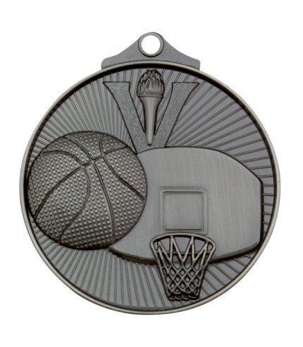 Basketball Medal - 52mm G/S/B