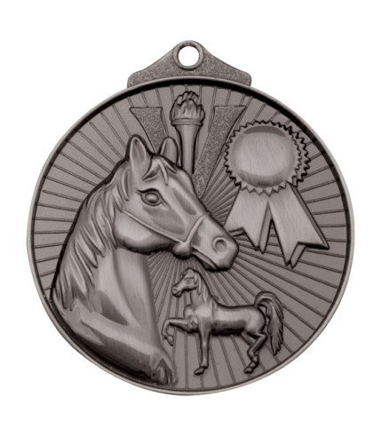 Equestrian Medal - 52mm G/S/B