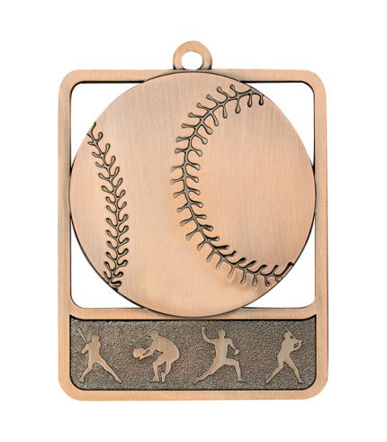Rosetta Baseball Medal - 62mm G/S/B