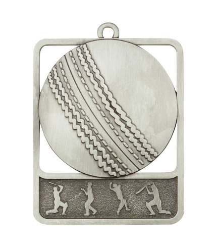 Rosetta Cricket Medal - 62mm G/S/B