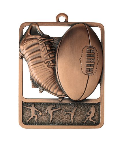 Rosetta AFL Medal - 62mm G/S/B