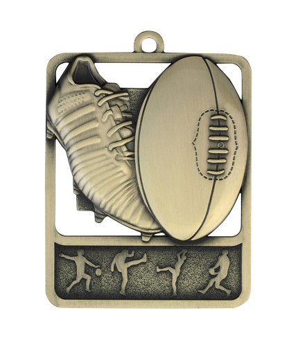 Rosetta AFL Medal - 62mm G/S/B