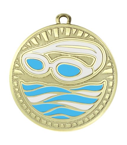 Spark Medal 55mm - Swim  G, S & B
