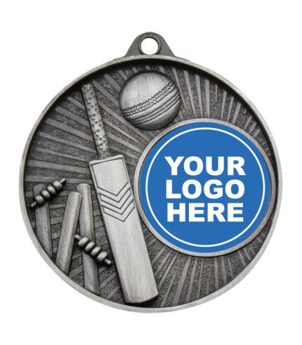 Blitz Cricket Medal - 52mm G/S Antique