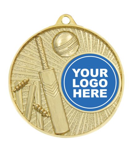 Blitz Cricket Medal - 52mm G