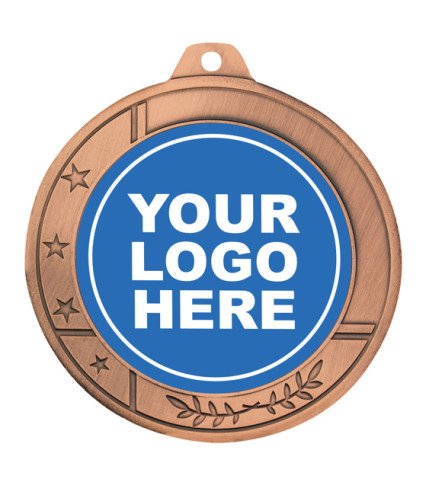Glacier Frosted Generic Medal - 70mm G/S/B