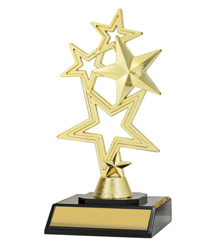 5 Star Trophy - 3 Sizes