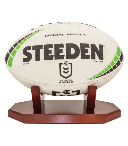 Timber Ball Holder Football/Rugby/AFL