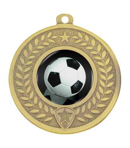 Distinction Gold/Silver/Bronze 50mm - Football
