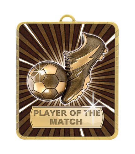 Lynx PoM Medal 75mm - Football
