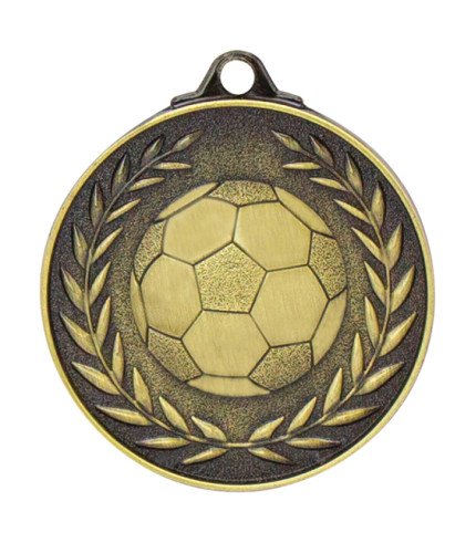 Football Antique Gold 50mm