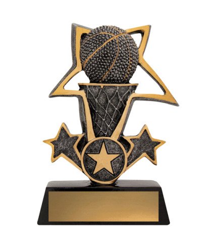 Tri Star Series Trophy Basketball - 2 Sizes