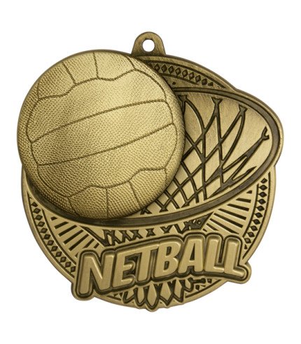 Netball Tempo Gold 55mm
