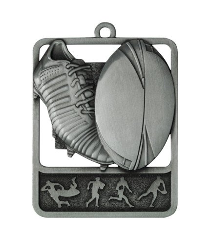 Rosetta Medal 62mm - Rugby G/S/B