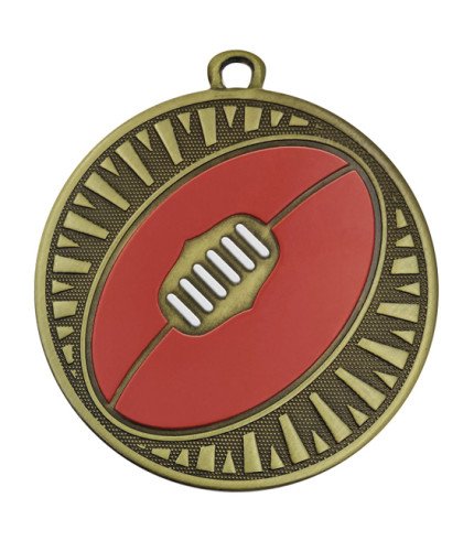 Spark Medal 55mm - AFL Antique Gold