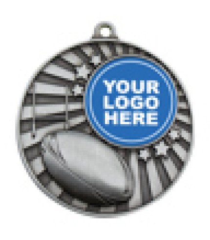 Impact Medal 50mm - Rugby G&S
