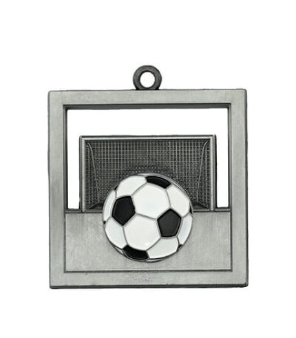 Ace Square Medal - Football 59mm G/S