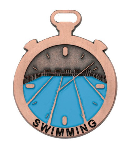 Ace Stop Watch Medal - Swimming