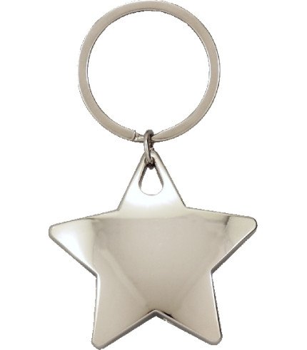 Keyring - Star - Solid
