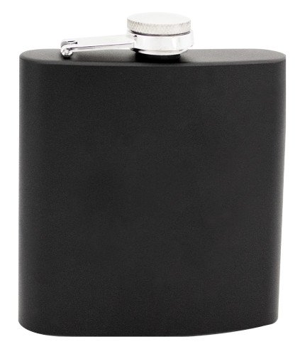 Flask - Laserable - Matte Black