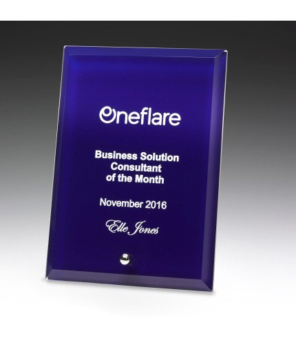 Distinct Corp - Prime  Plaque Blue 200mm