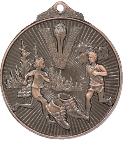 C/Country Medal - 52mm G/S/B