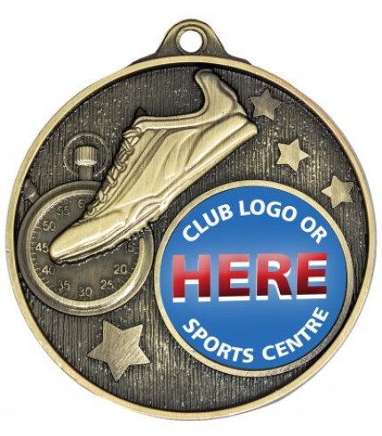 Club Insert Medal - 25mm centre - Track