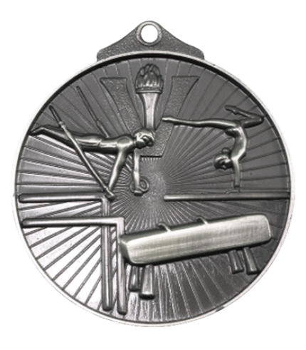 Gymnastics Medal - 52mm G/S/B